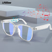 Lunette intelligente sans fil LIFEBEE 5.4 avec microphone intégré, rechargeable par USB, anti-lumière bleue, son Hi-Fi, contrôle tactile, longue durée de vie, non étanche, pour sports de plein air, randonnée, conduite, lecture de musique, appels