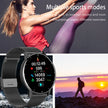 Montre connectée 2025 écran tactile complet, sport, fitness, étanchéité IP67, Bluetooth, pour Android et iOS