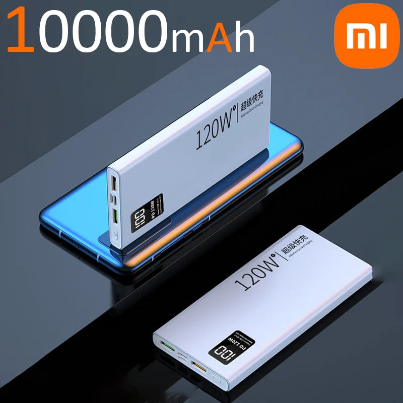 Xiaomi batterie externe 120W High Capacity Power Bank 50000mAh charge ultra rapide Powerbank Portable, compatible iPhone Samsung Huawei