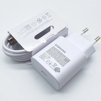 Chargeur samsung super rapide Usb Type C, pour Galaxy S24 S23 S20 S21 S22 Plus A54 A34 Adapté au  Z Flip Fold 5 6 4