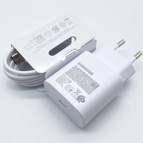 Chargeur samsung super rapide Usb Type C, pour Galaxy S24 S23 S20 S21 S22 Plus A54 A34 Adapté au  Z Flip Fold 5 6 4