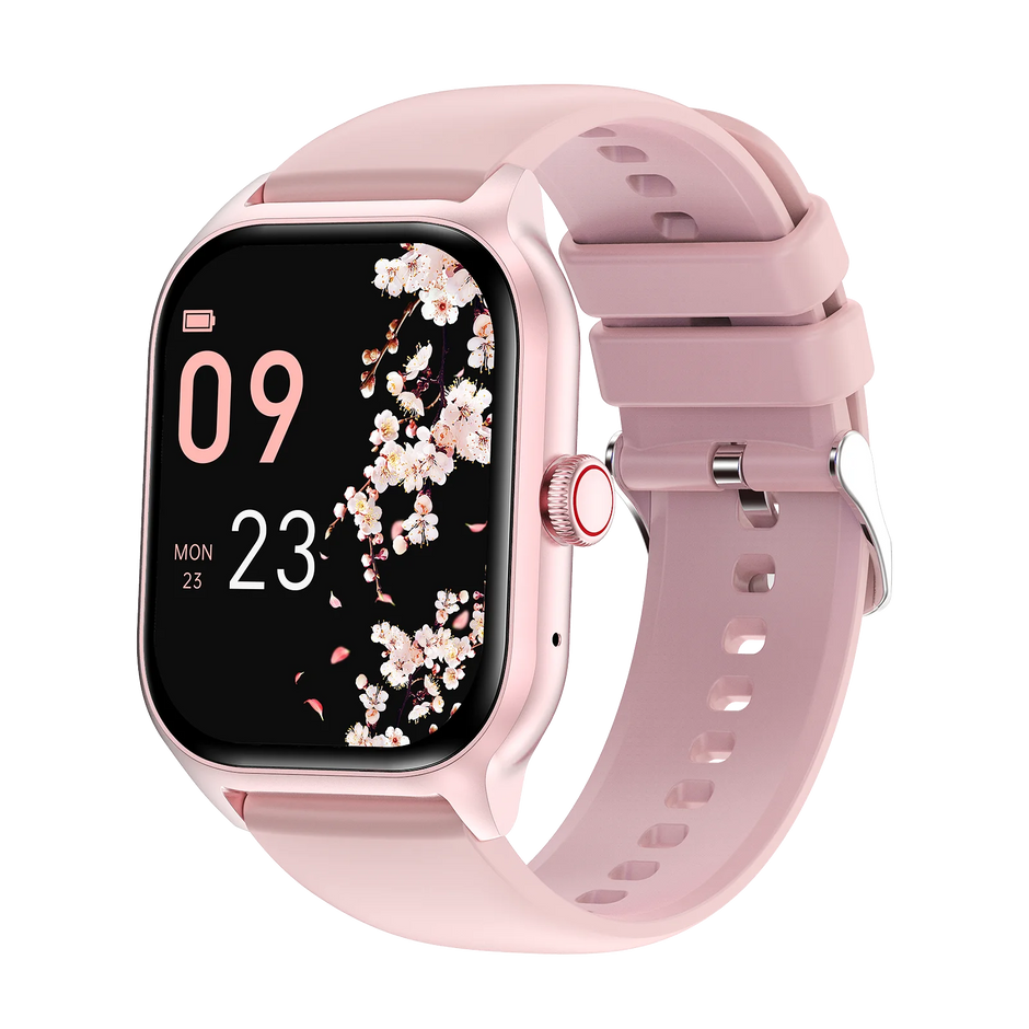 Montre connectée Android 2024, Bluetooth, téléphone, cadran tactile, musique, suivi d'activité physique, sport