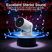 Projecteur Magcubic Android 11 4K 1280*720P HY300 Pro + Double Wifi 290ANSI 180°flexible BT5.0 Cinéma Projecteur Portable Extérieur
