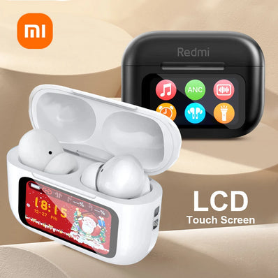 écouteurs sans fil Xiaomi Bluetooth HD Stereo Sound , avec ecran de controle LCD tactil